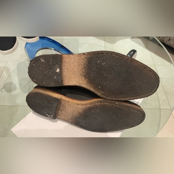 Common projects dark gray grape suede Chelsea boots for men sz 43 - Picture 7 of 11